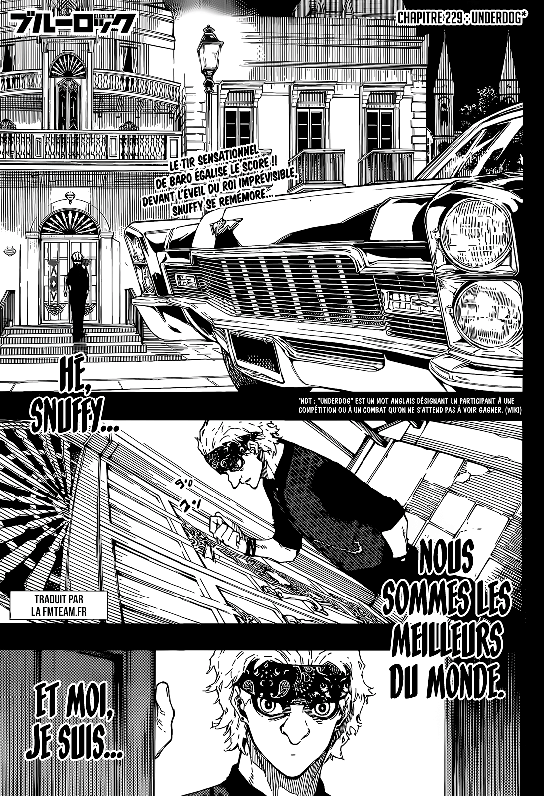 Blue Lock Chapitre 229 - Page 1