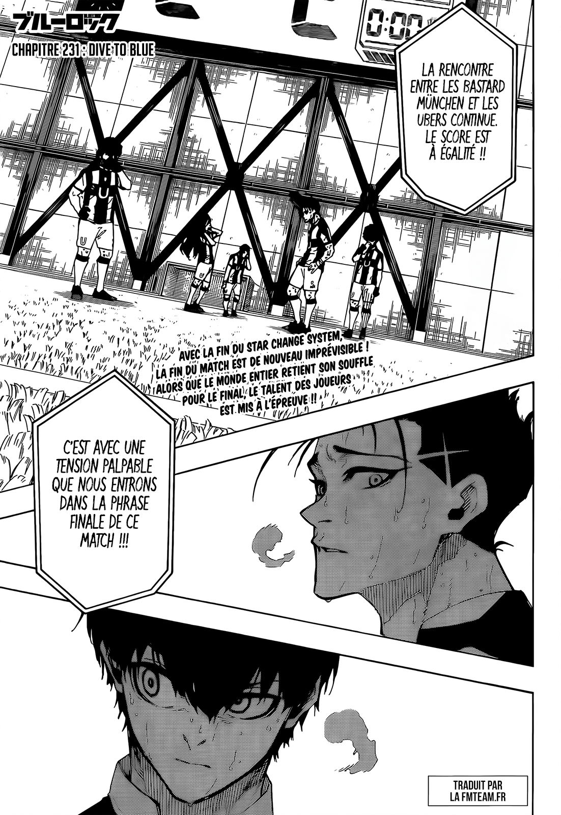 Blue Lock Chapitre 231 - Page 1