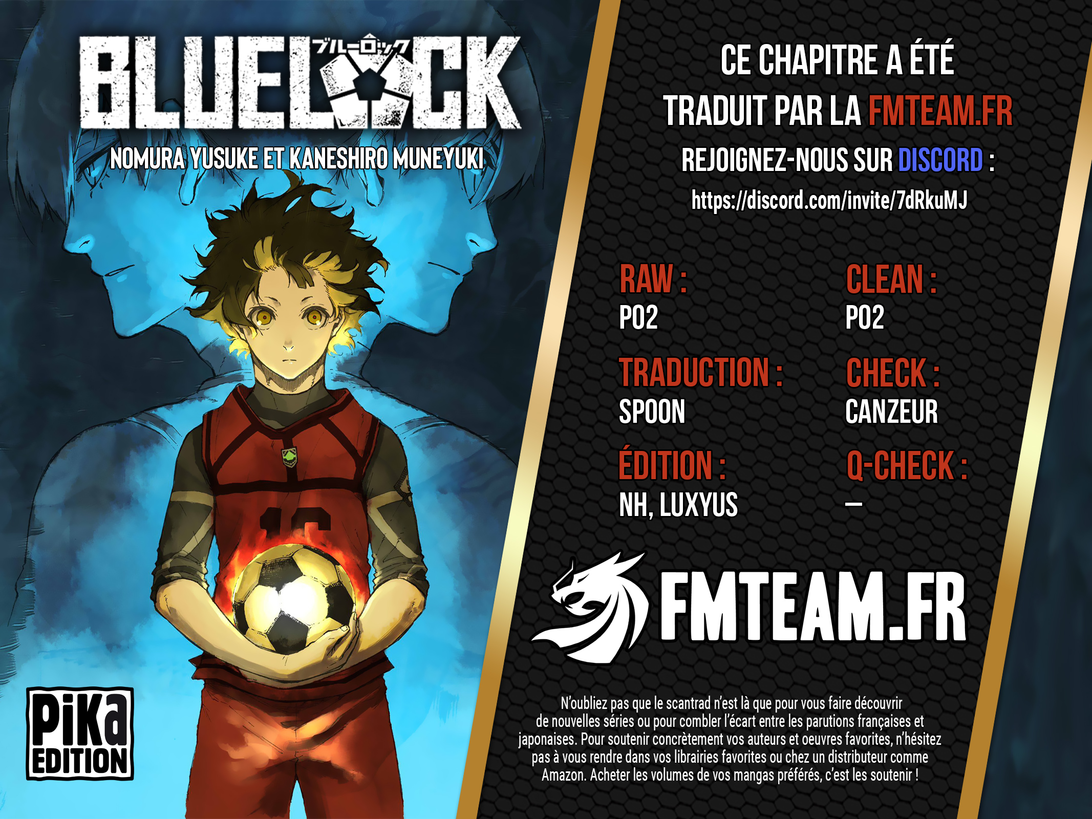 Blue Lock Chapitre 231 - Page 20
