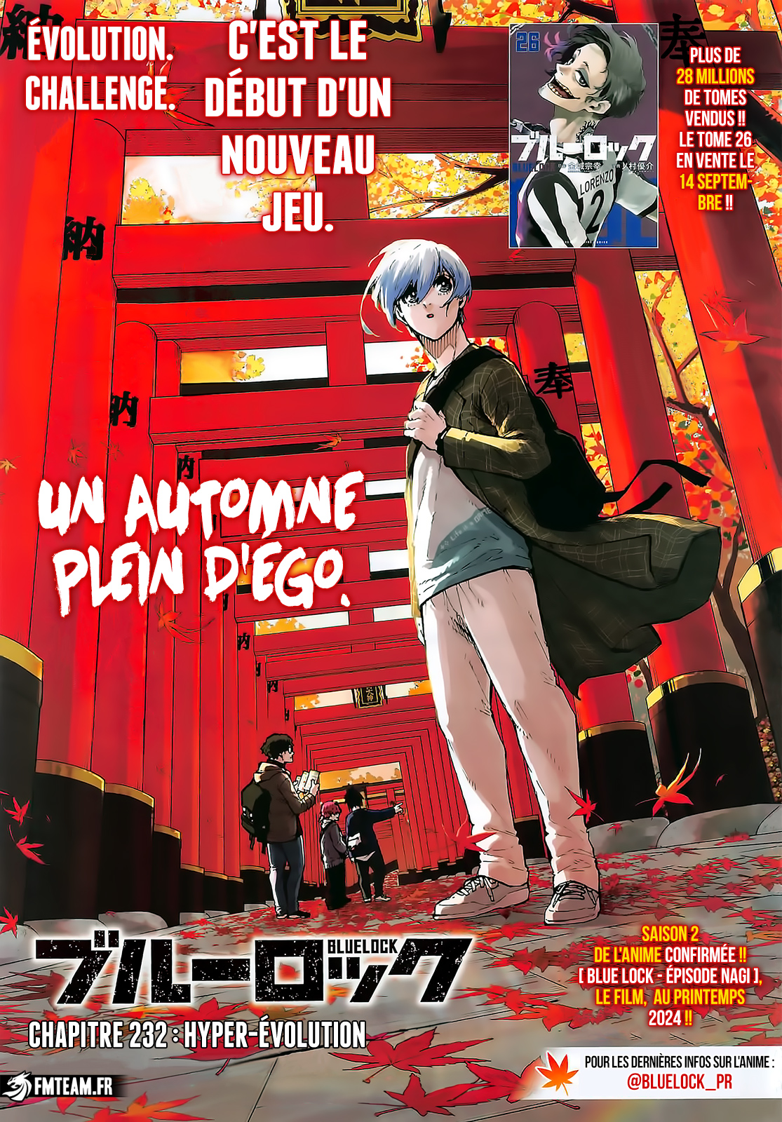 Blue Lock Chapitre 232 - Page 1