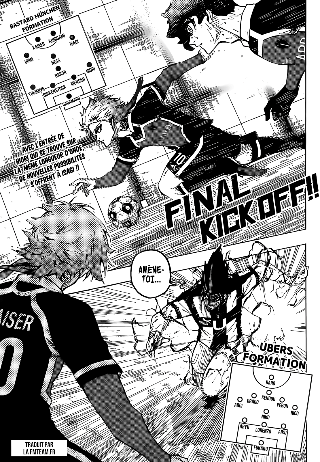 Blue Lock Chapitre 232 - Page 2