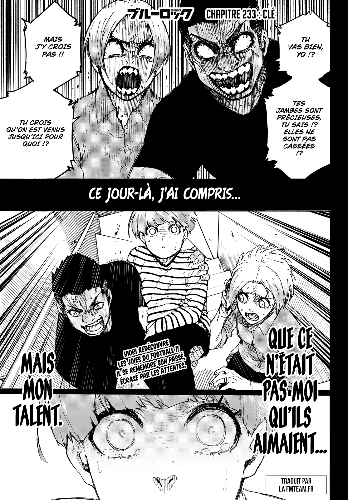 Blue Lock Chapitre 233 - Page 1