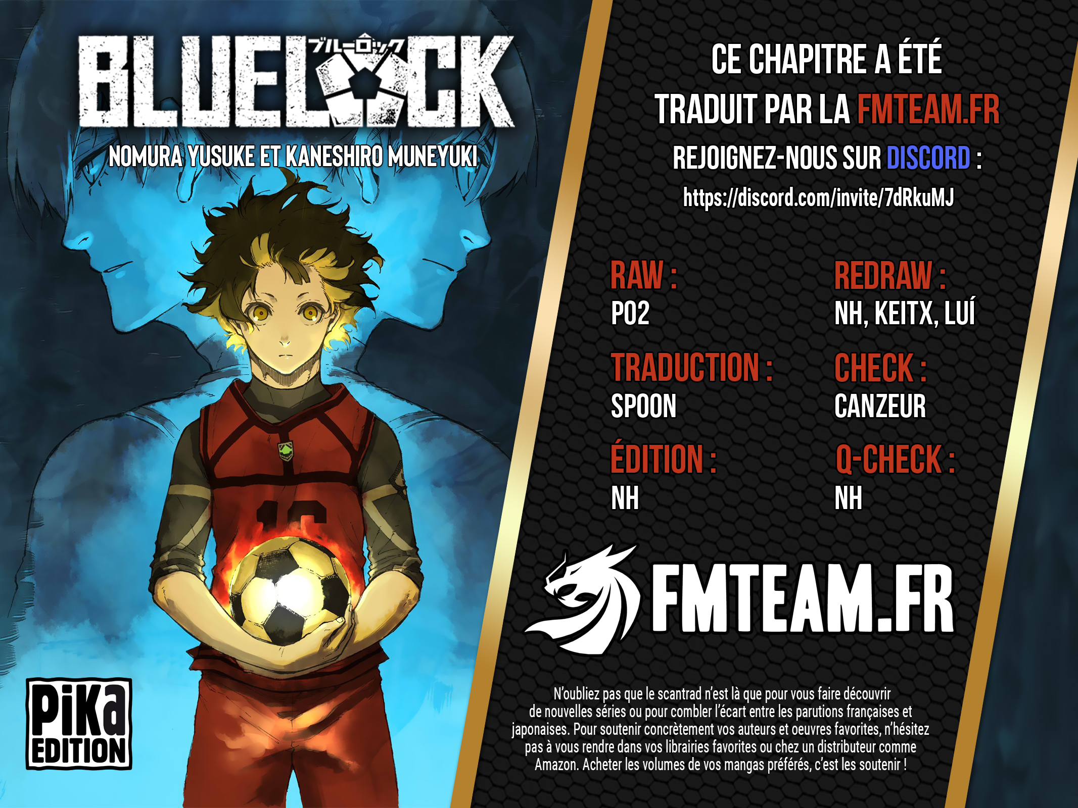 Blue Lock Chapitre 233 - Page 19