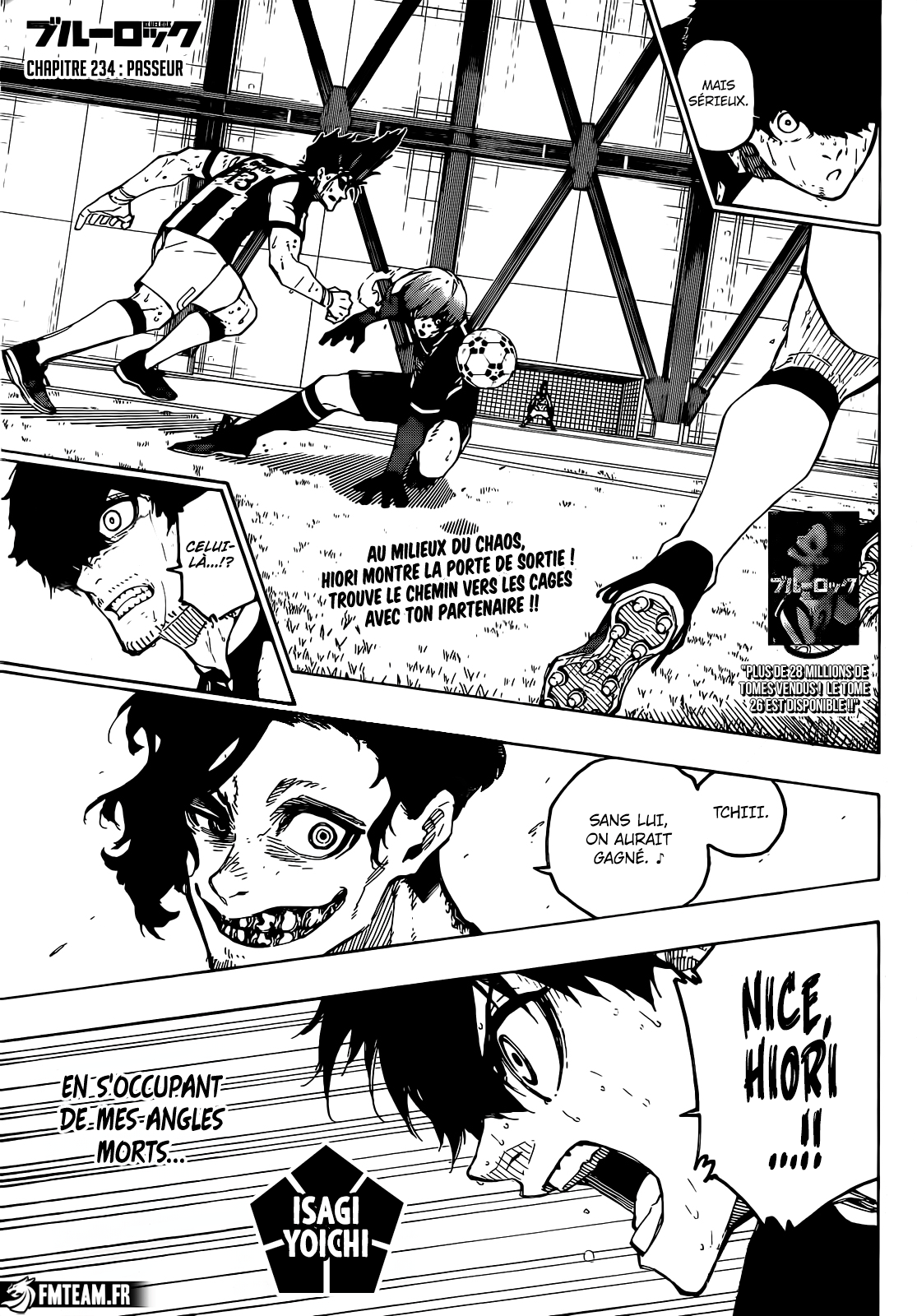 Blue Lock Chapitre 234 - Page 1