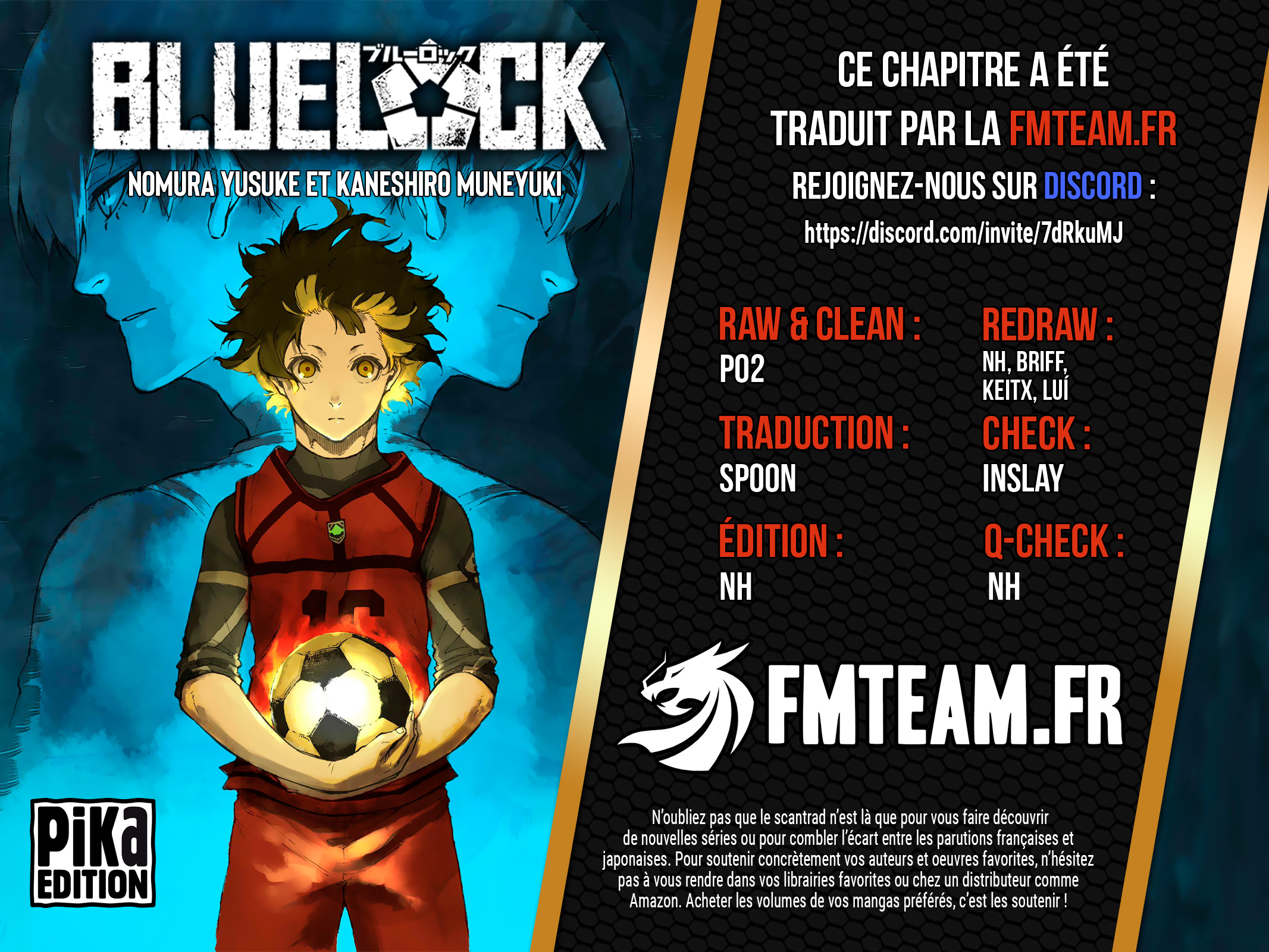 Blue Lock Chapitre 235 - Page 20