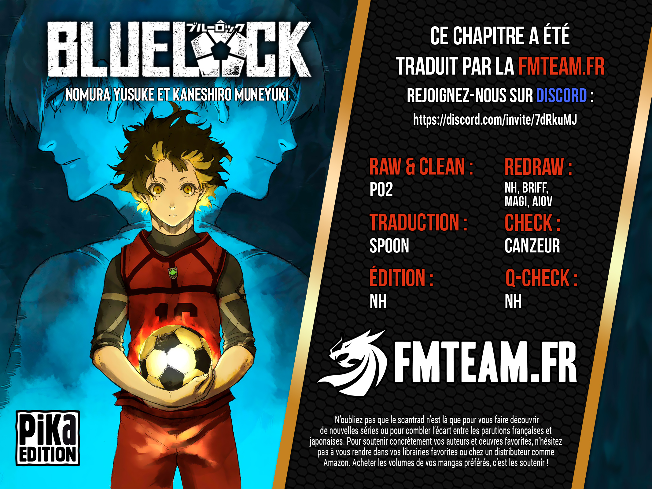 Blue Lock Chapitre 237 - Page 20