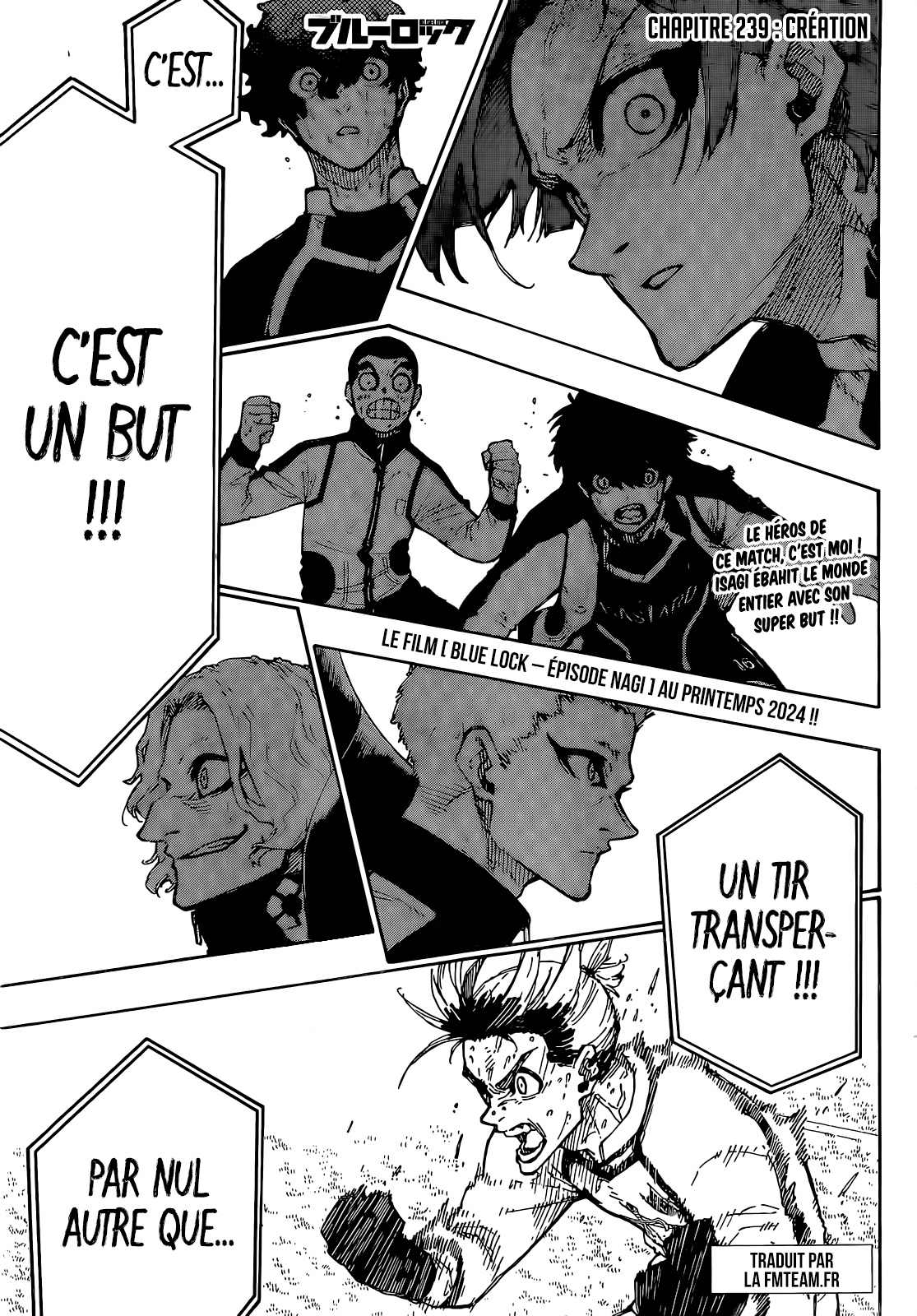 Blue Lock Chapitre 239 - Page 1