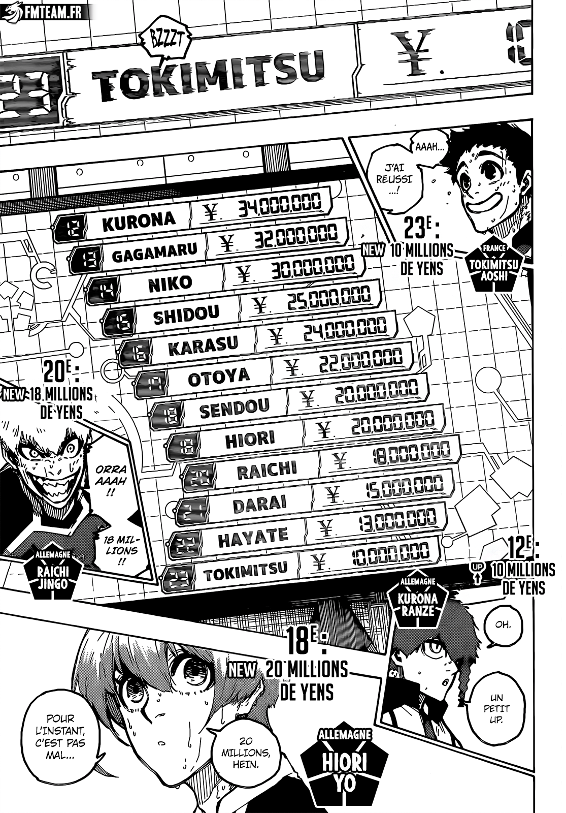 Blue Lock Chapitre 240 - Page 9