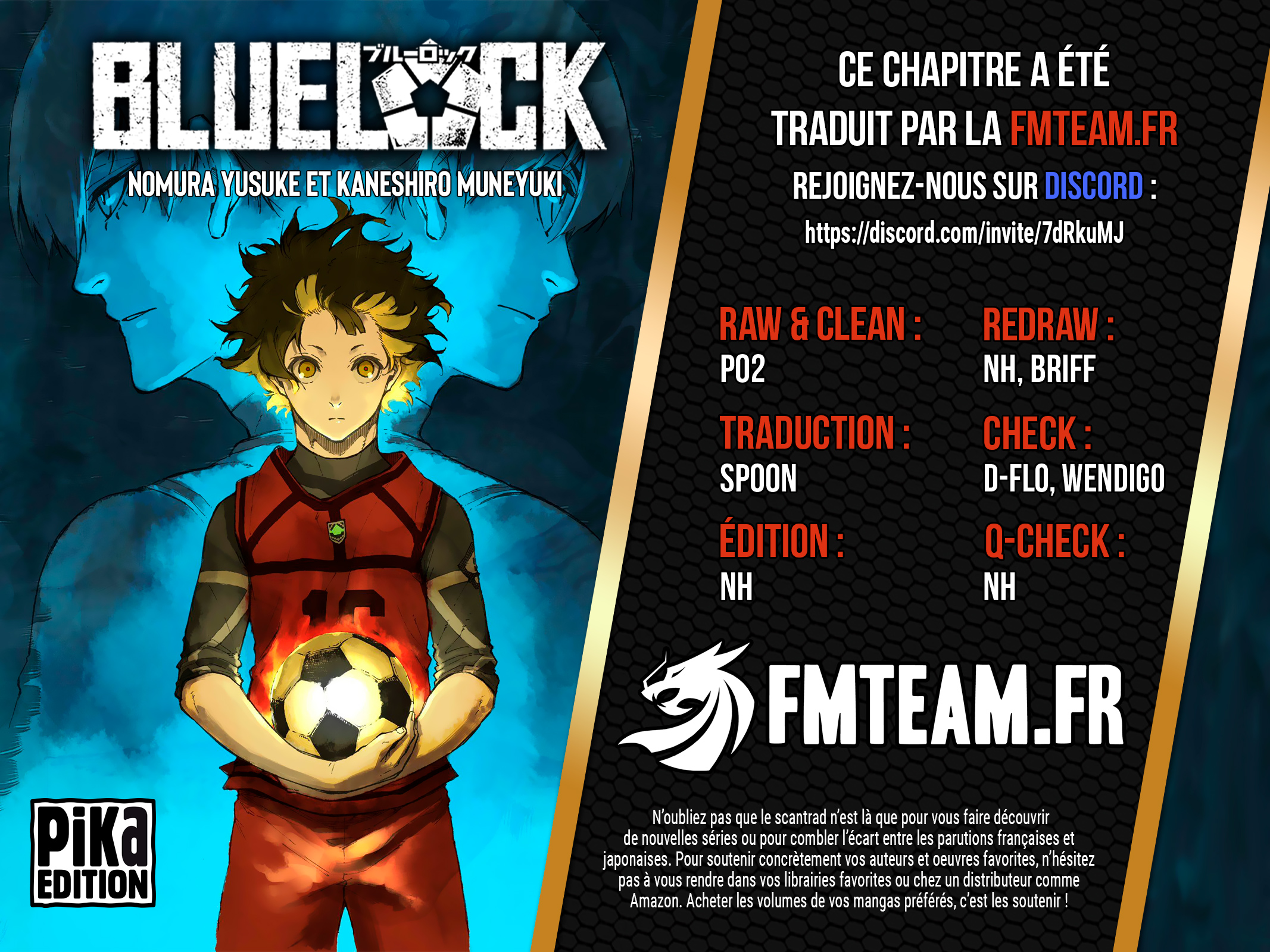 Blue Lock Chapitre 241 - Page 19