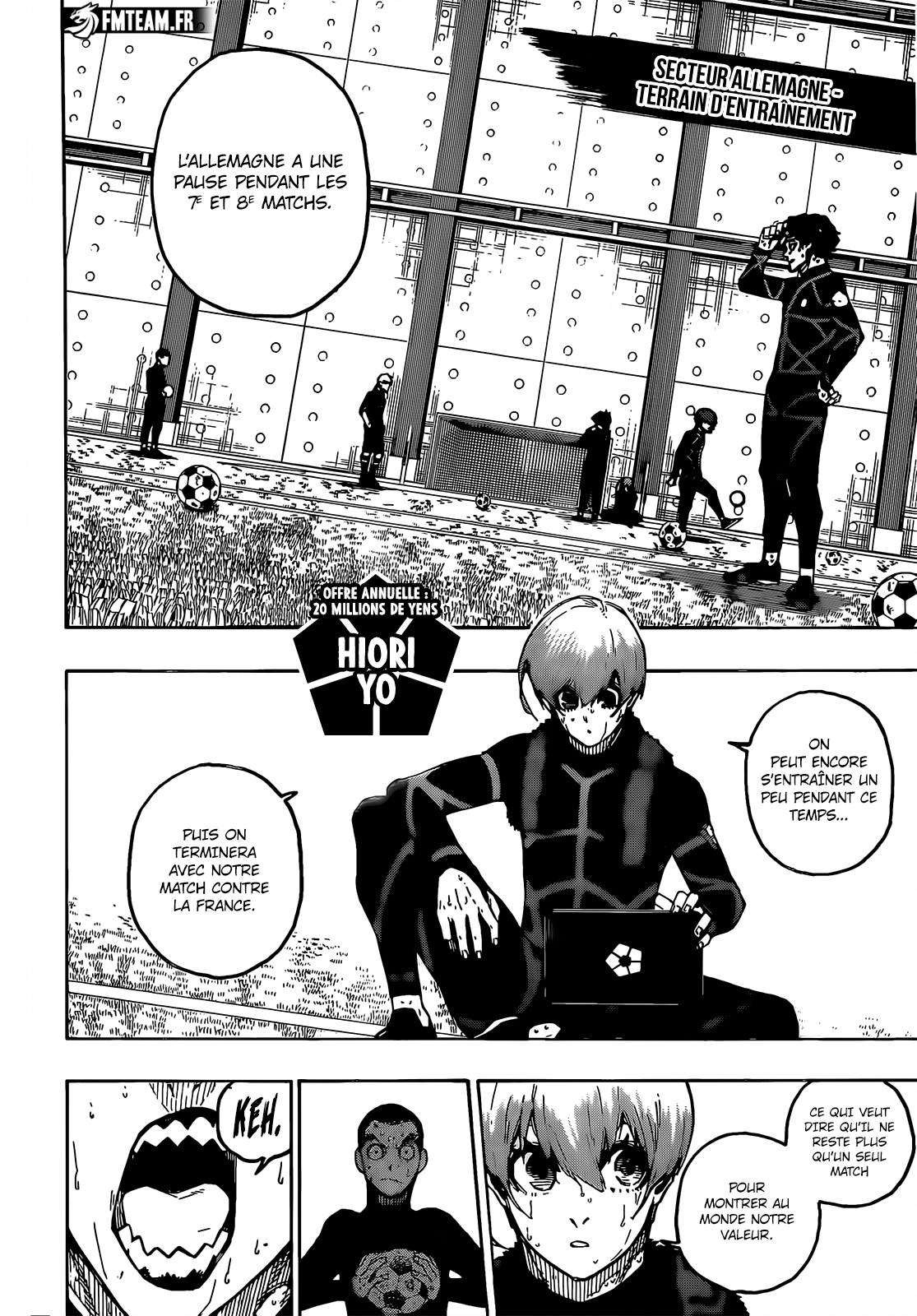 Blue Lock Chapitre 241 - Page 2