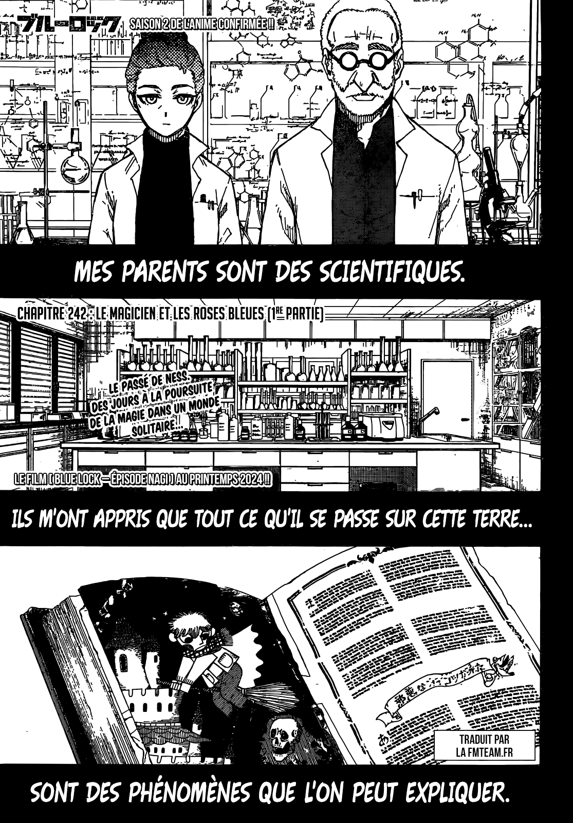 Blue Lock Chapitre 242 - Page 1