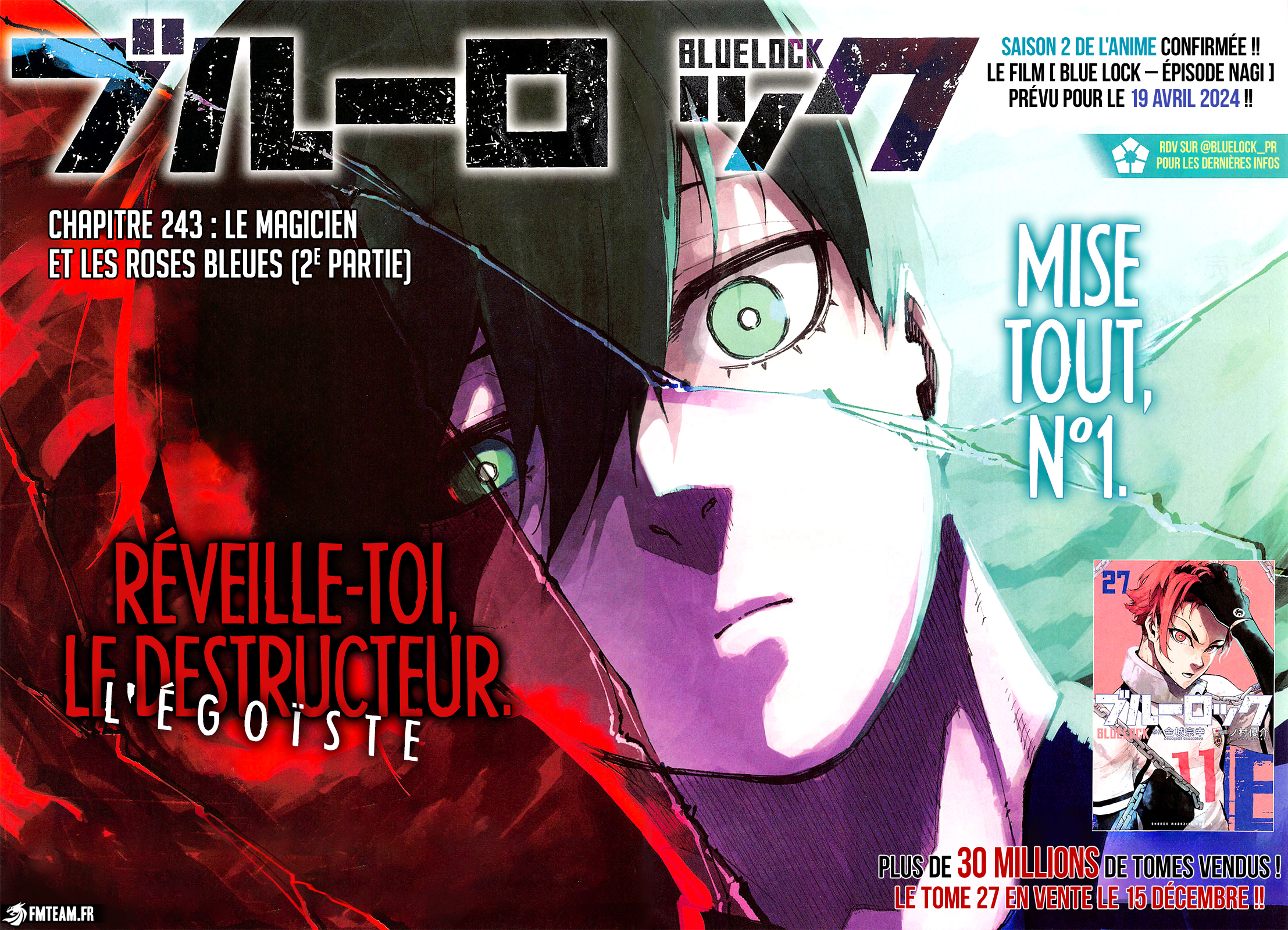 Blue Lock Chapitre 243 - Page 1
