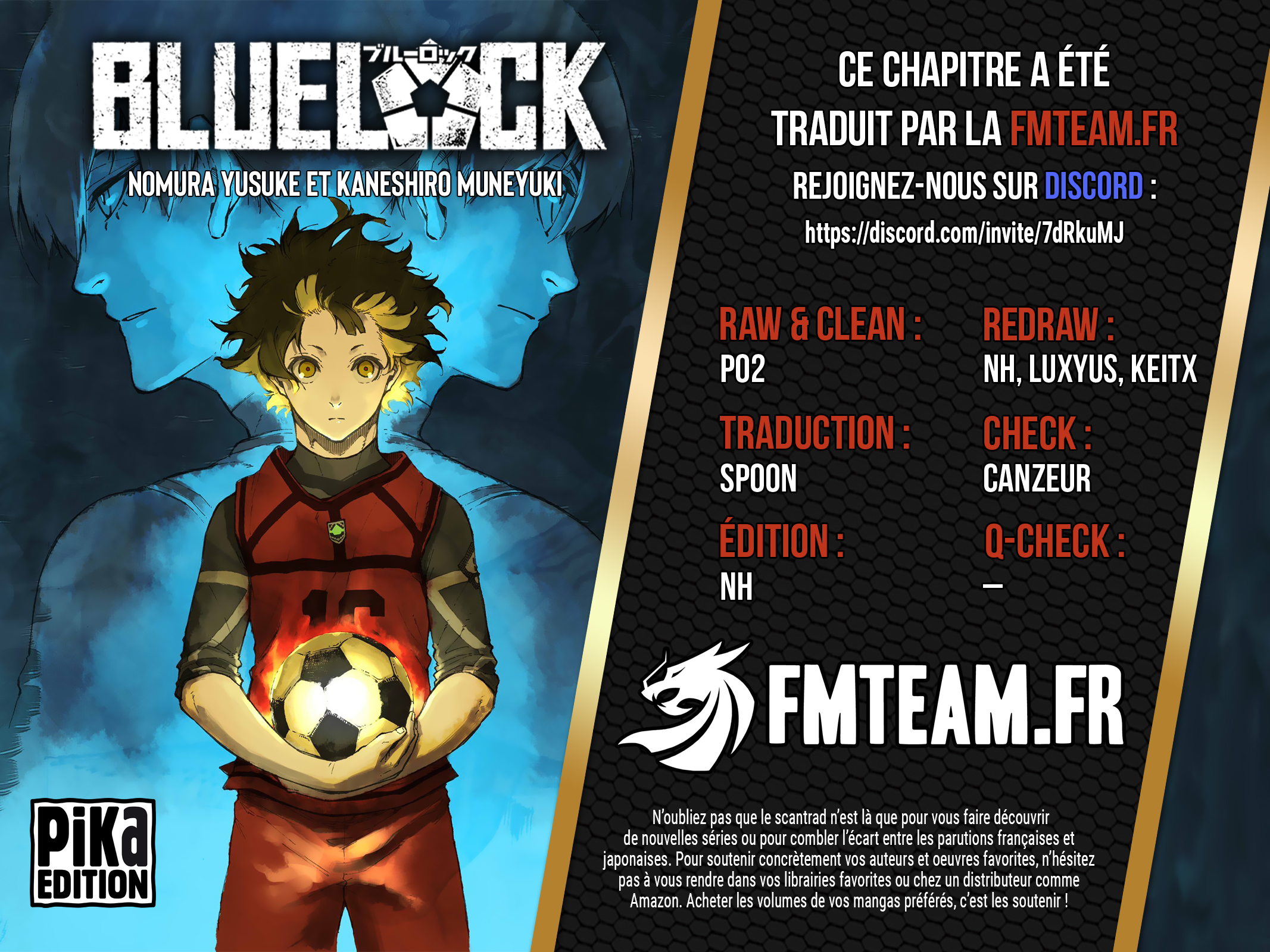 Blue Lock Chapitre 243 - Page 20