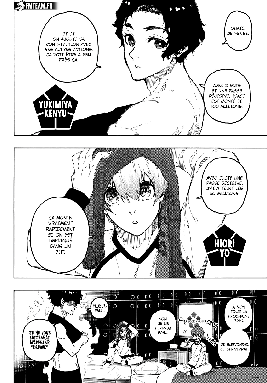 Blue Lock Chapitre 244 - Page 2