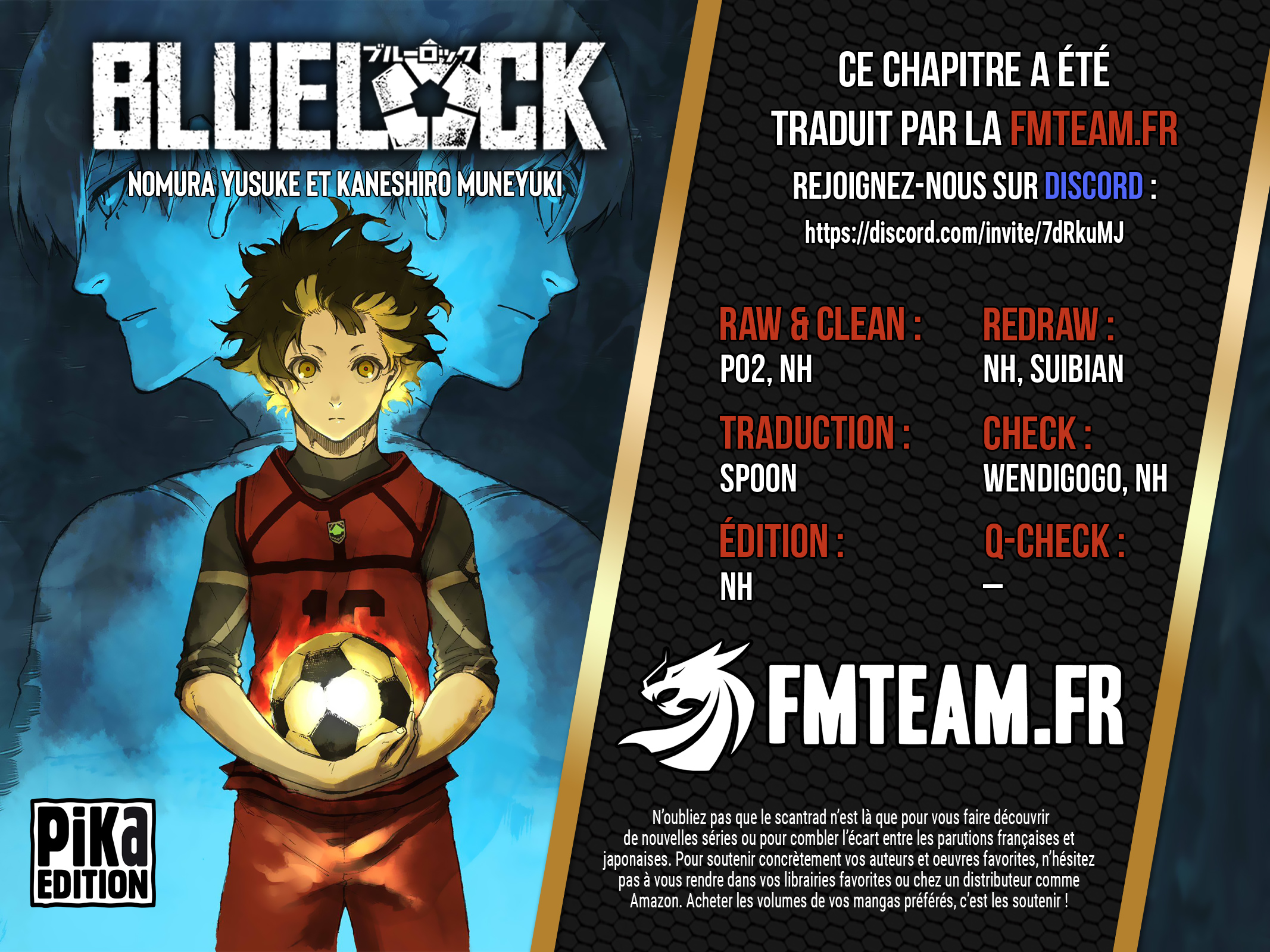 Blue Lock Chapitre 244 - Page 20