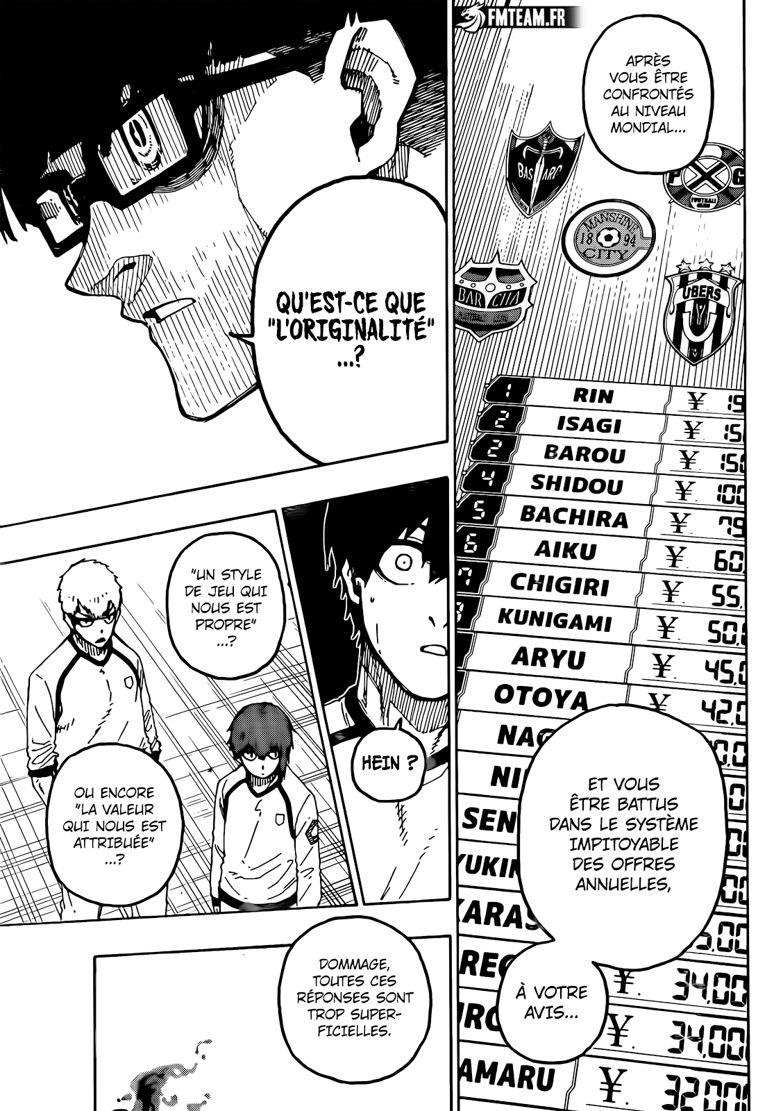 Blue Lock Chapitre 247 - Page 12