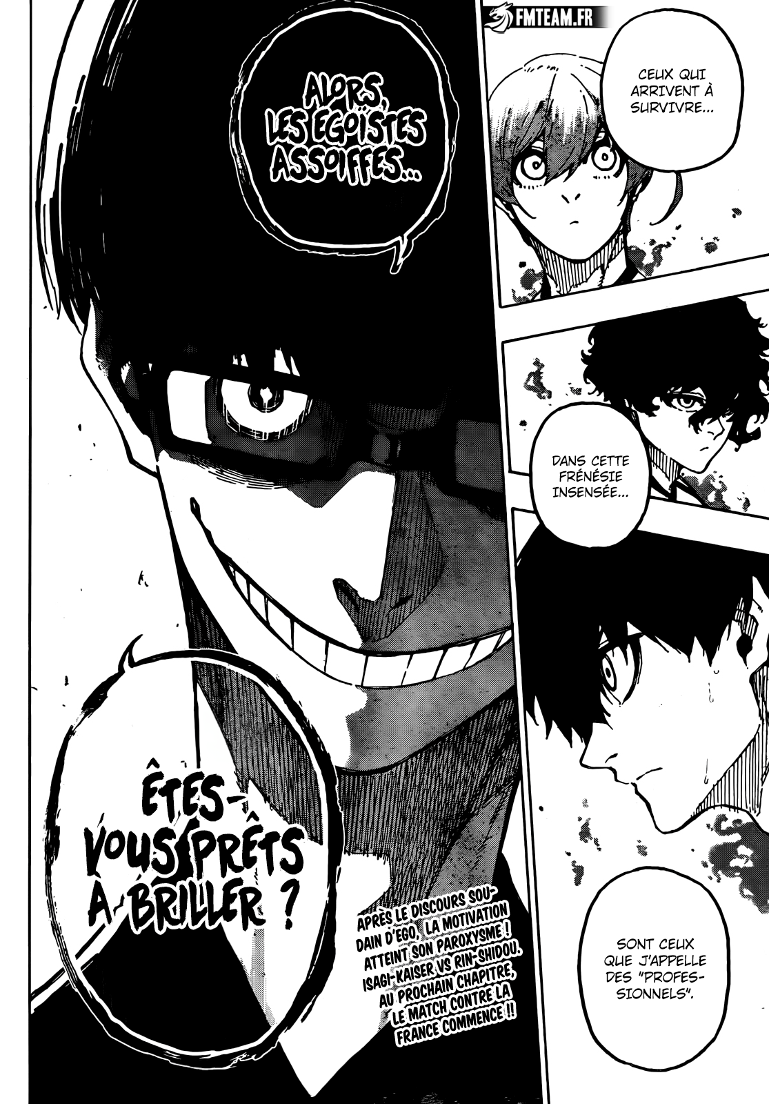 Blue Lock Chapitre 247 - Page 17