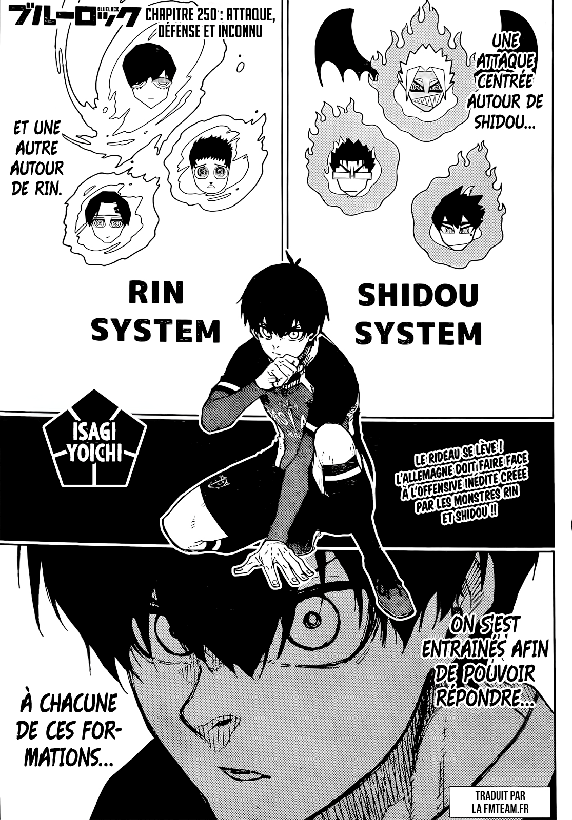 Blue Lock Chapitre 250 - Page 1