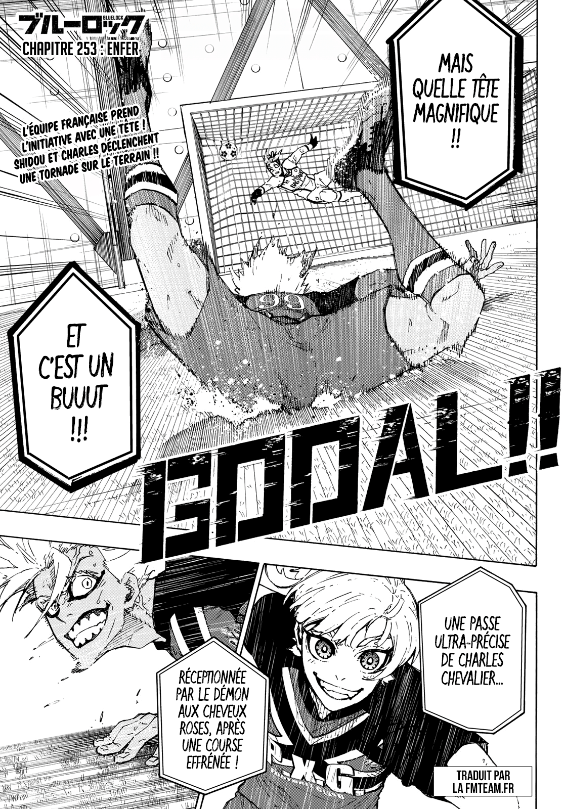 Blue Lock Chapitre 253 - Page 1