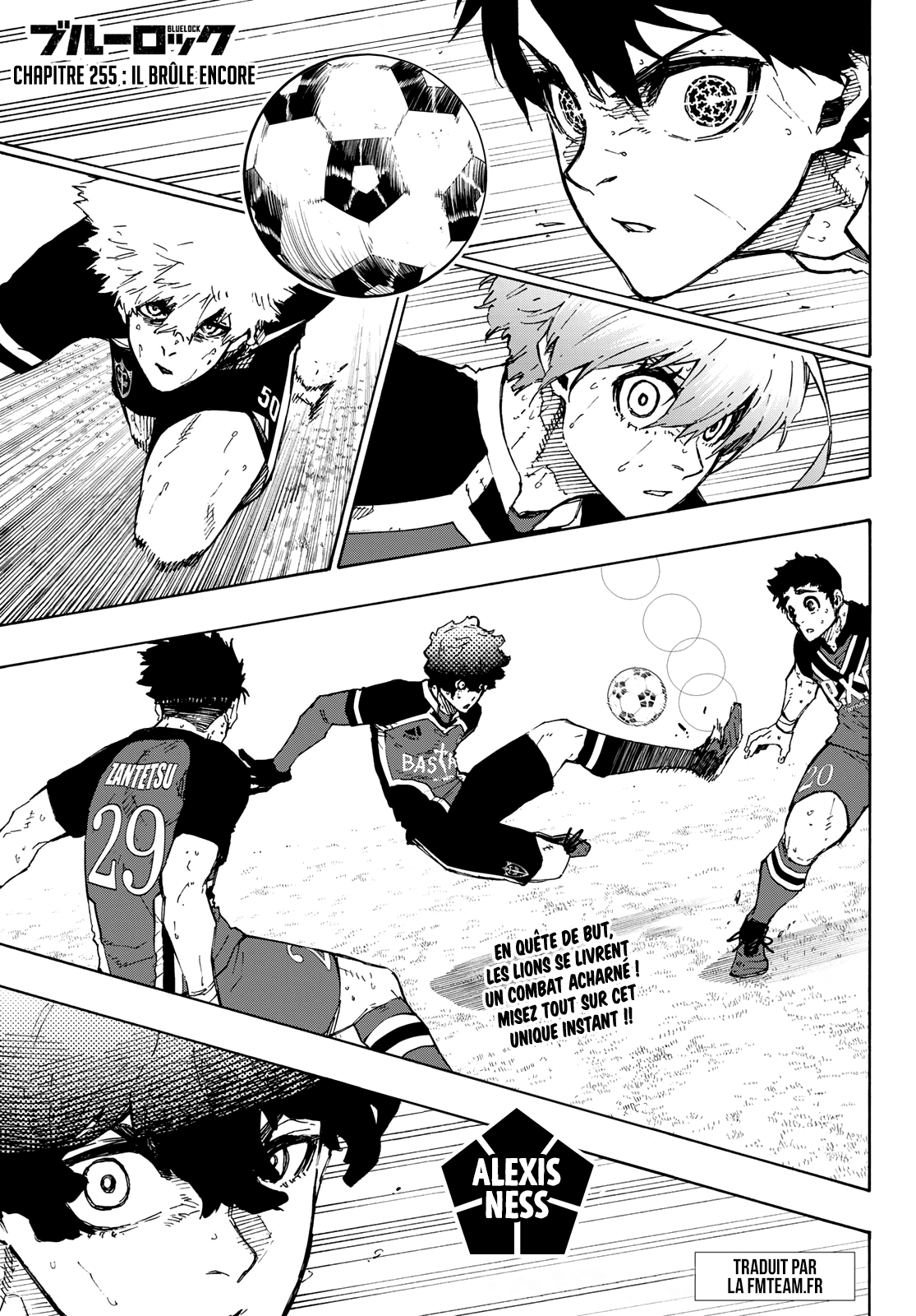 Blue Lock Chapitre 255 - Page 1