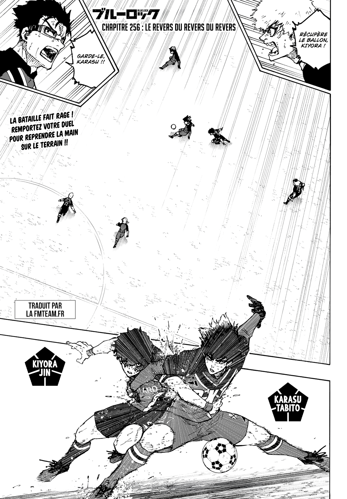 Blue Lock Chapitre 256 - Page 1