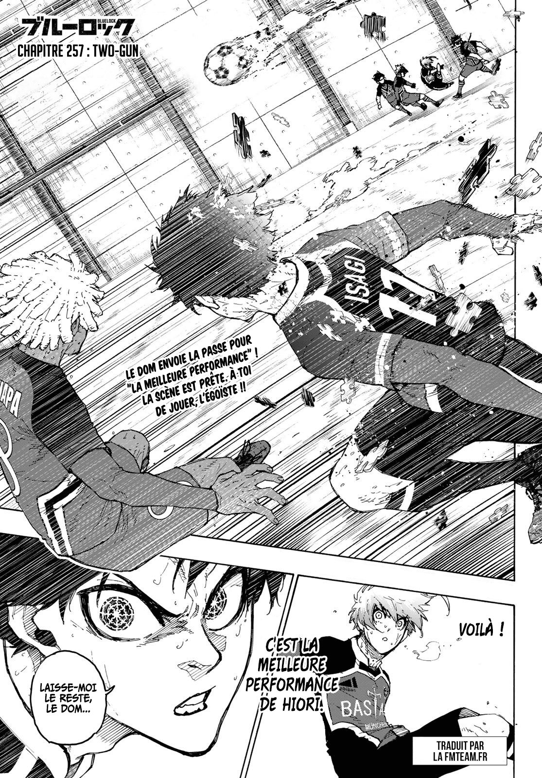 Blue Lock Chapitre 257 - Page 1