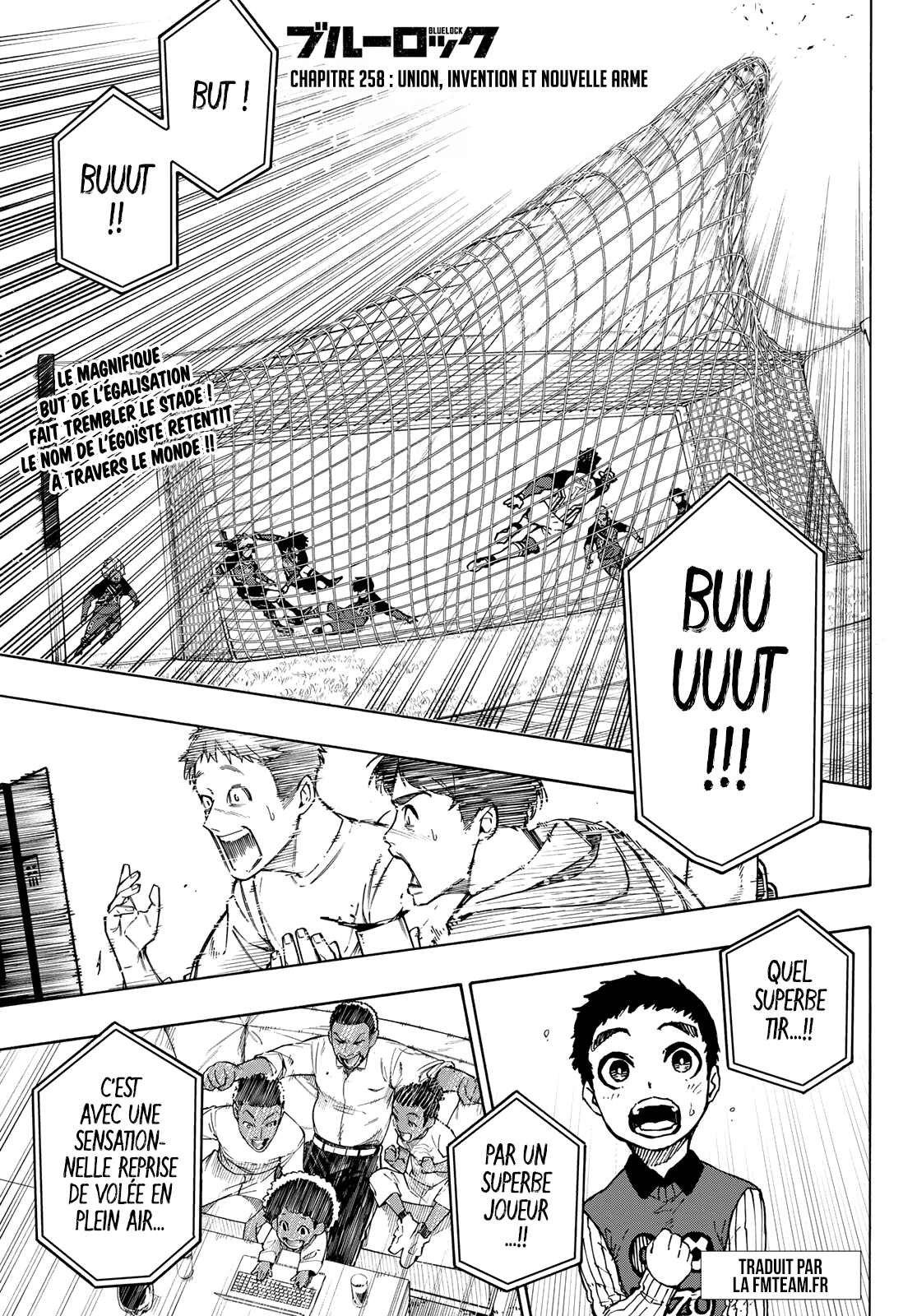 Blue Lock Chapitre 258 - Page 1