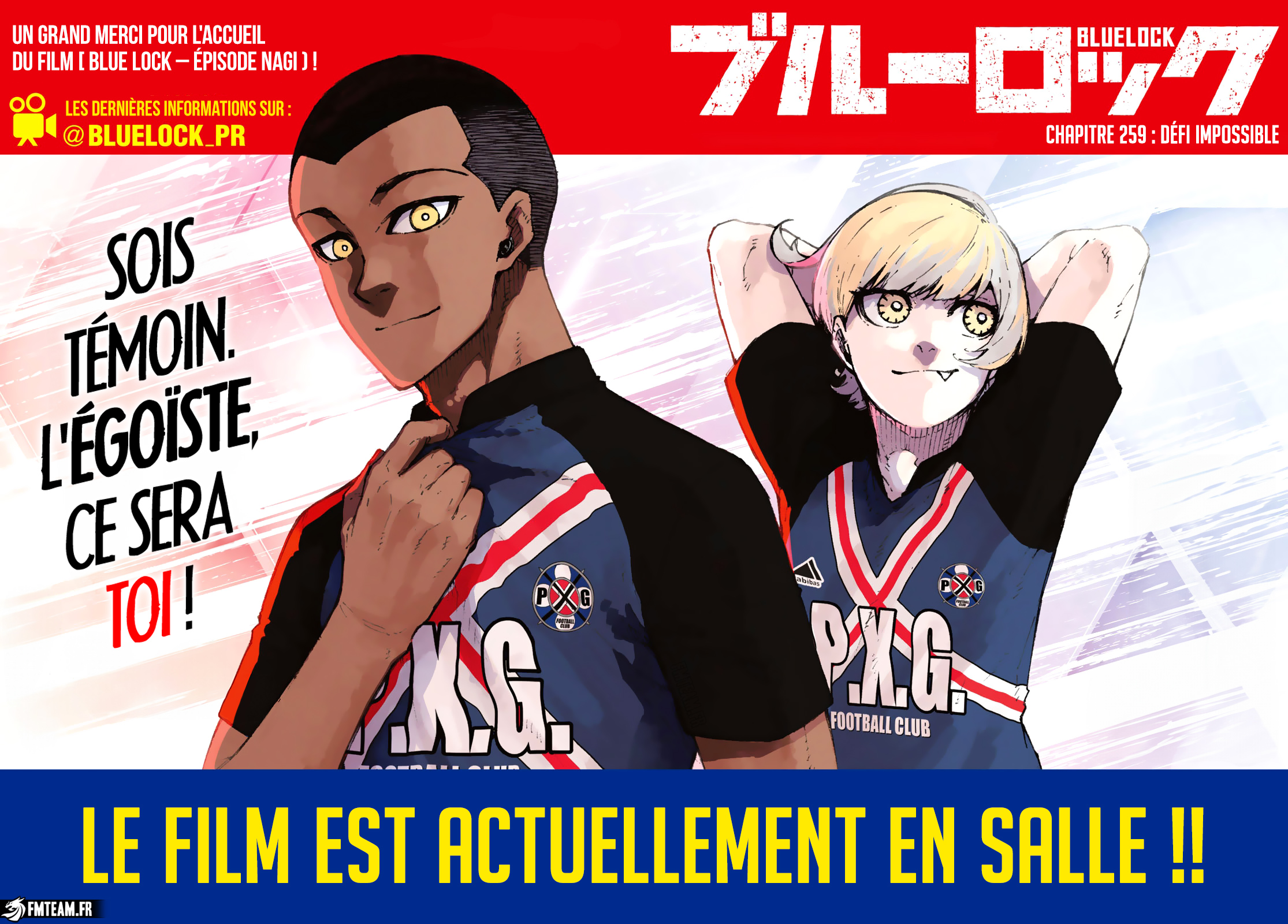 Blue Lock Chapitre 259 - Page 1