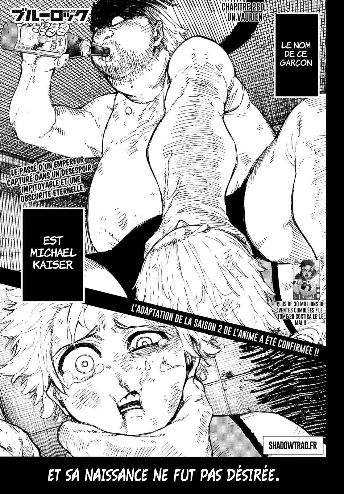 Blue Lock Chapitre 260 - Page 1