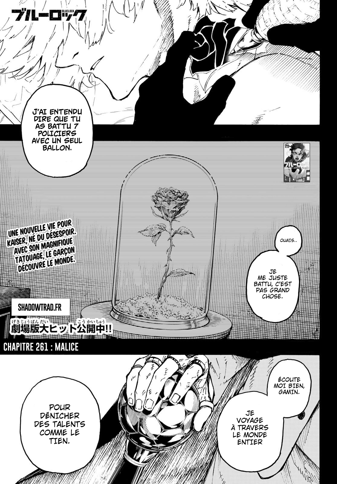 Blue Lock Chapitre 261 - Page 1