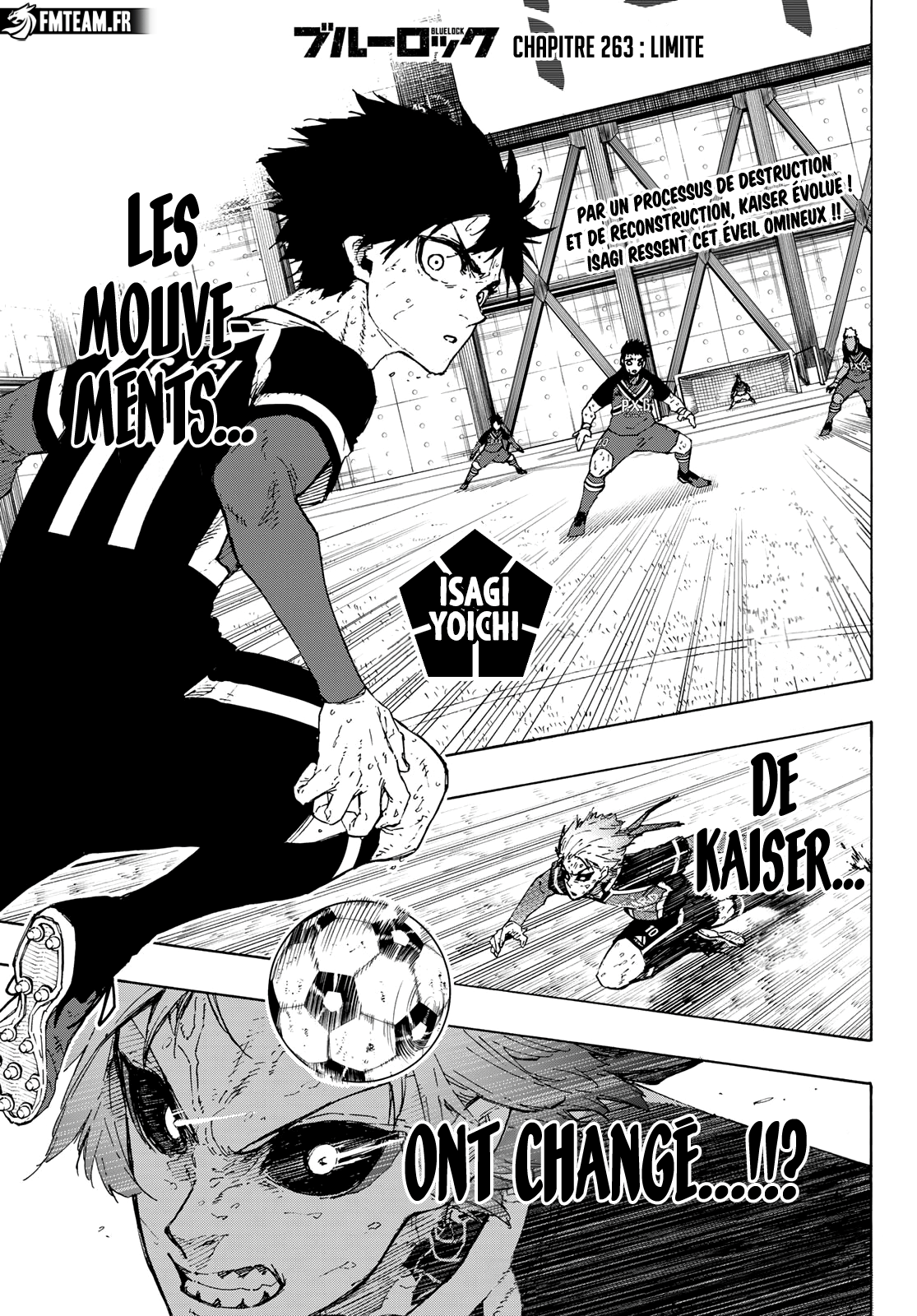 Blue Lock Chapitre 263 - Page 1