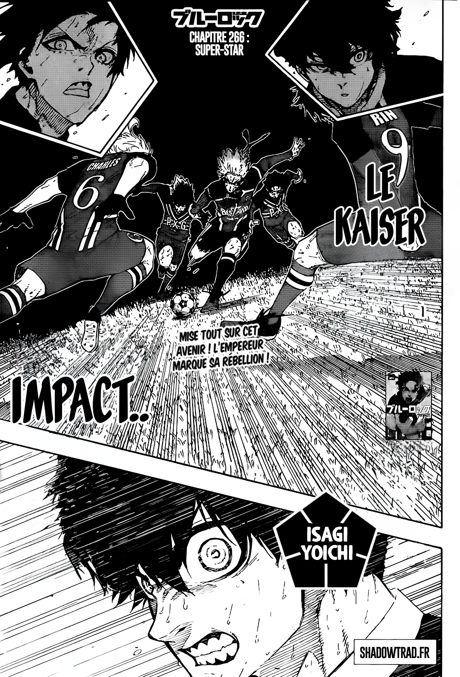 Blue Lock Chapitre 266 - Page 1