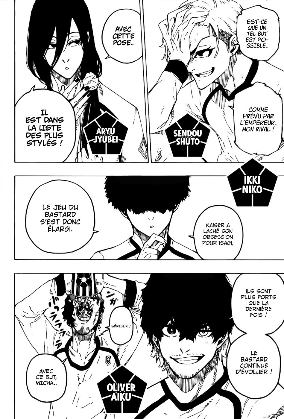 Blue Lock Chapitre 268 - Page 2