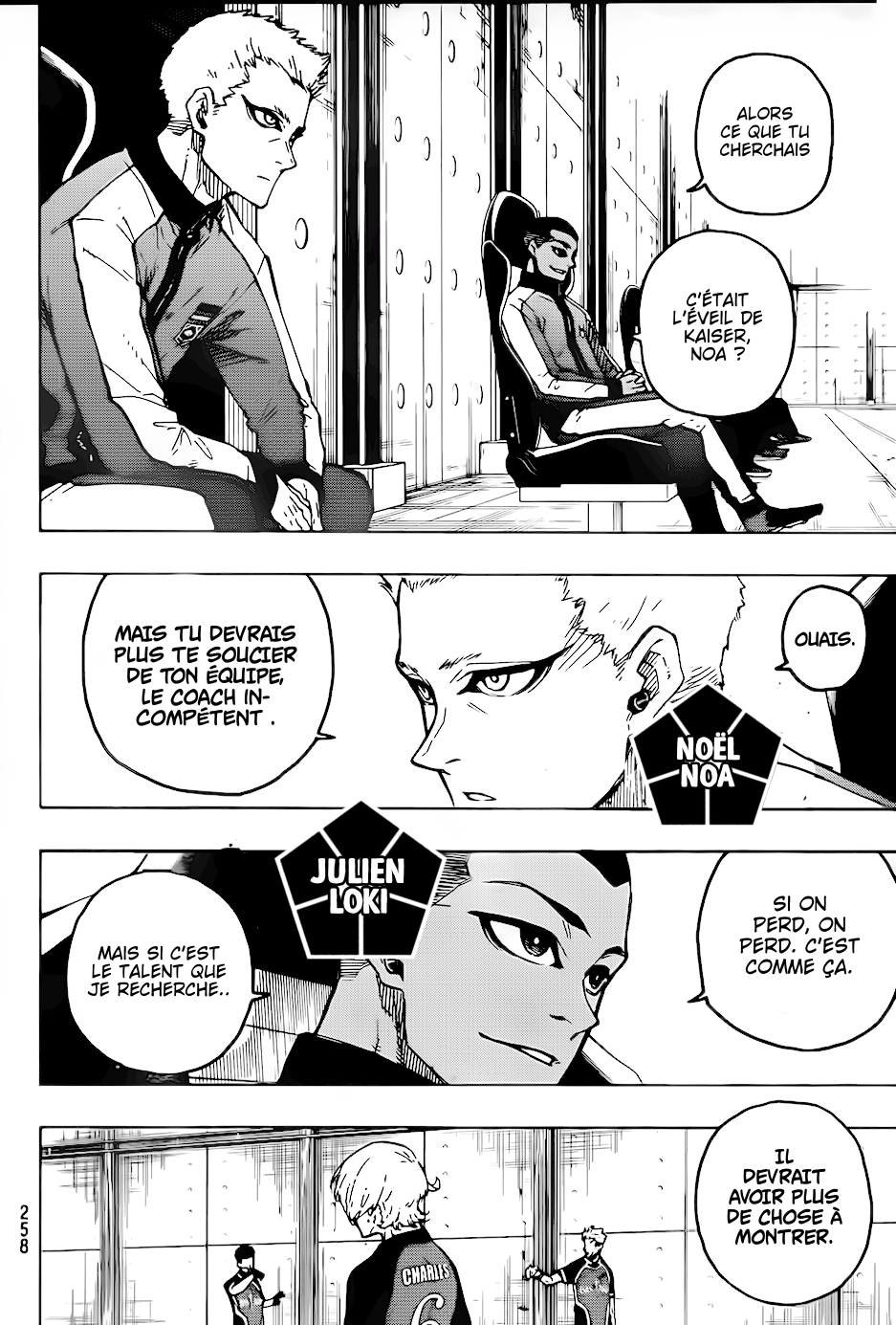 Blue Lock Chapitre 268 - Page 4