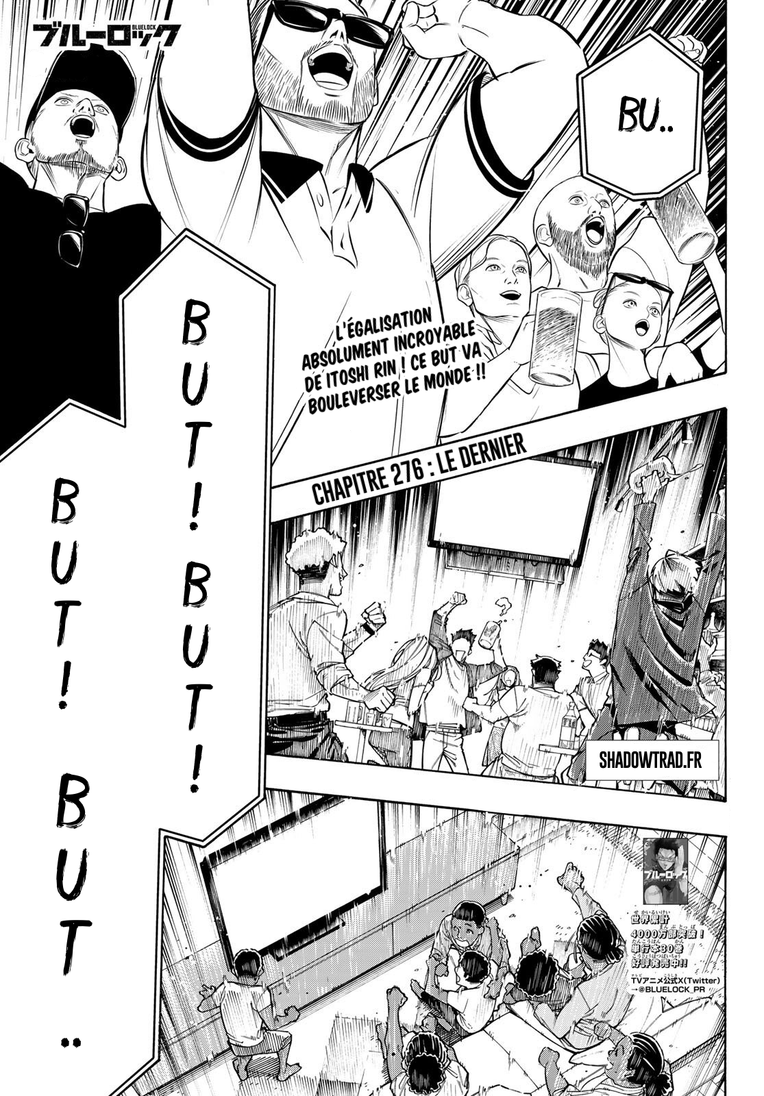 Blue Lock Chapitre 276 - Page 1