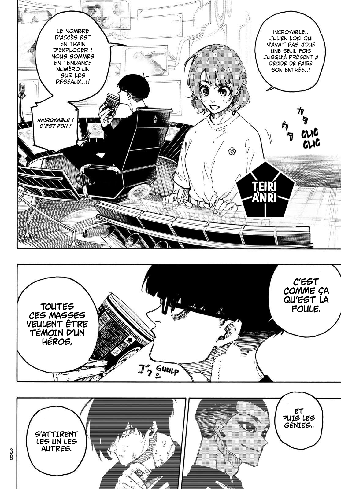 Blue Lock Chapitre 277 - Page 2