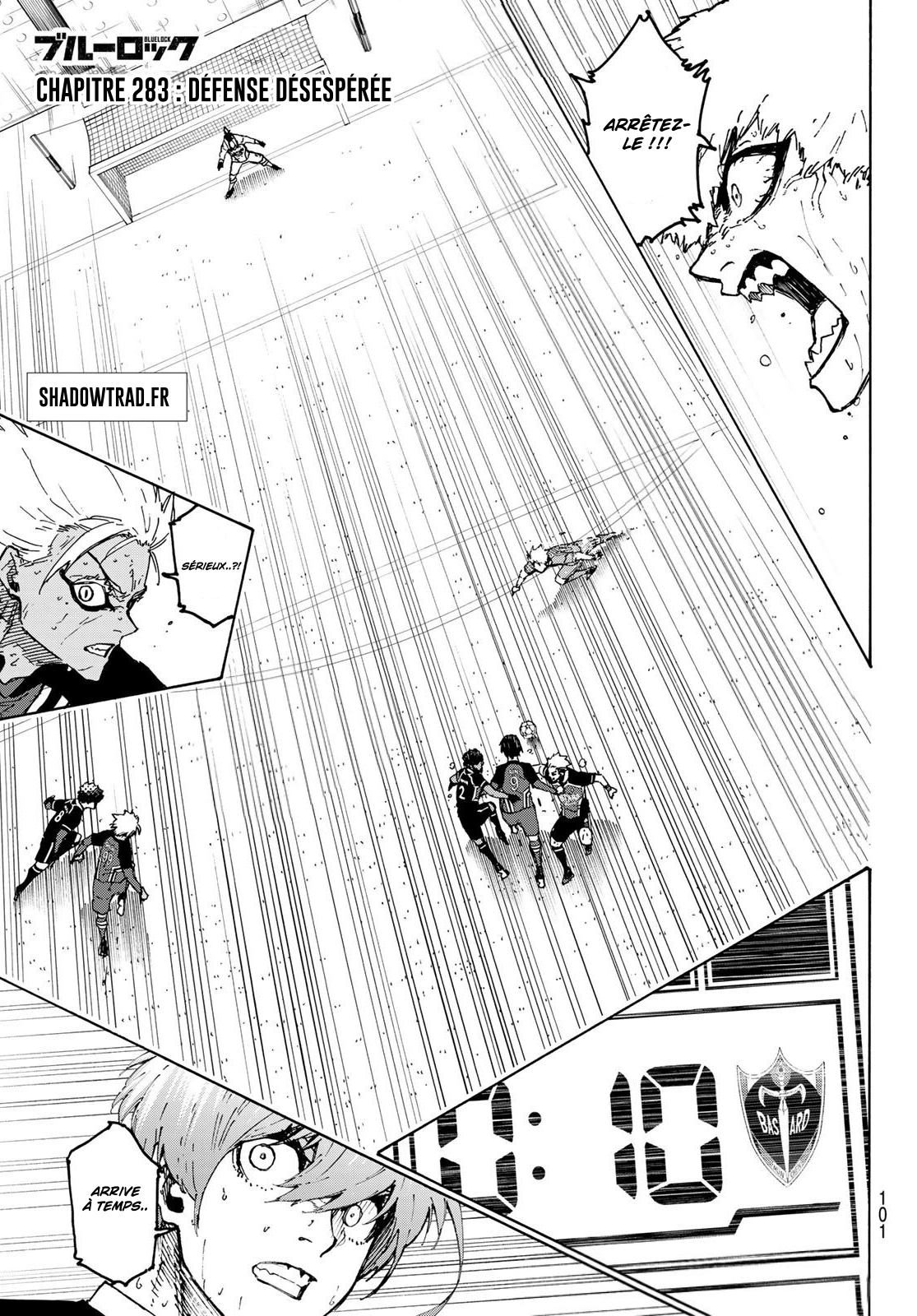 Blue Lock Chapitre 283 - Page 1