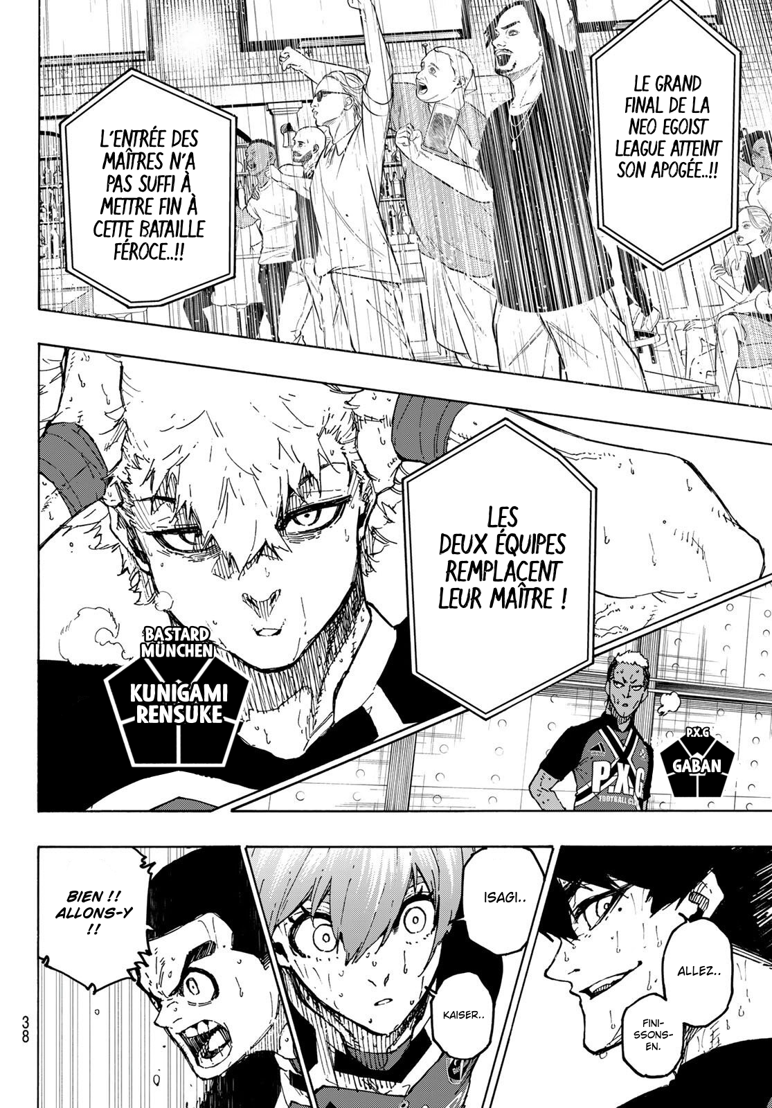 Blue Lock Chapitre 285 - Page 11