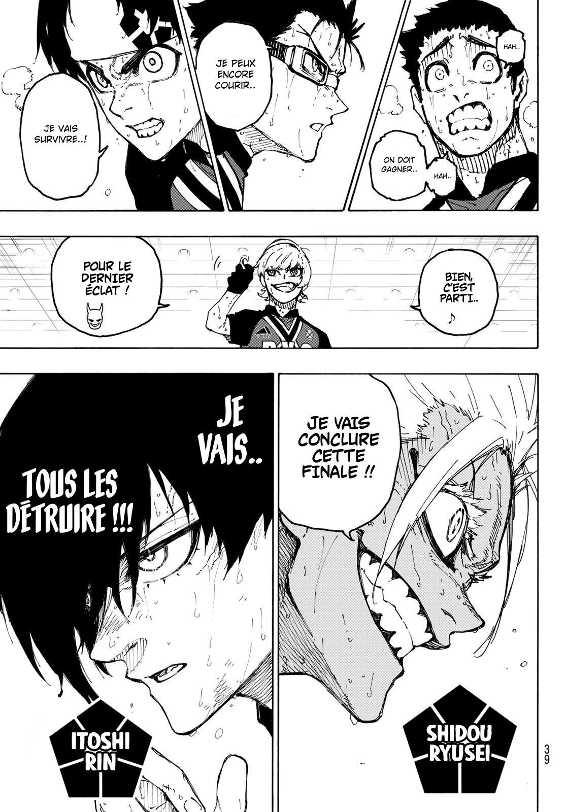 Blue Lock Chapitre 285 - Page 12