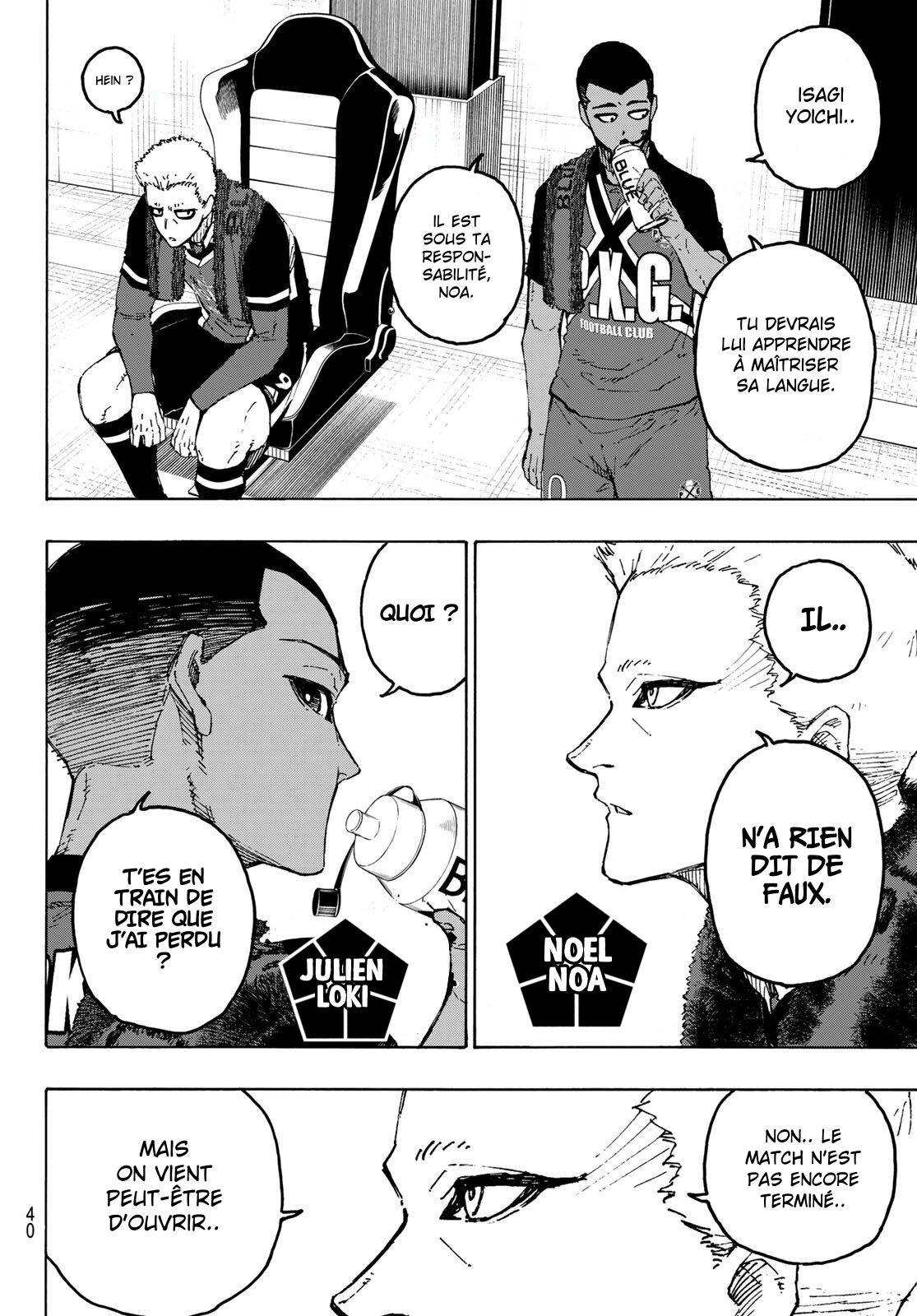 Blue Lock Chapitre 285 - Page 13
