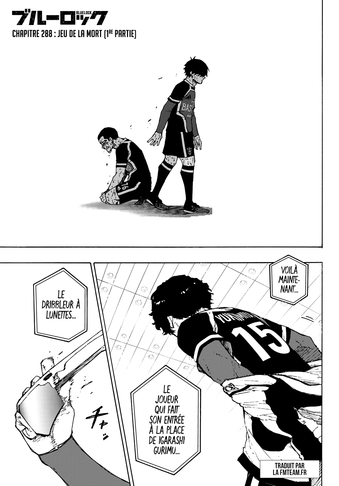 Blue Lock Chapitre 288 - Page 1