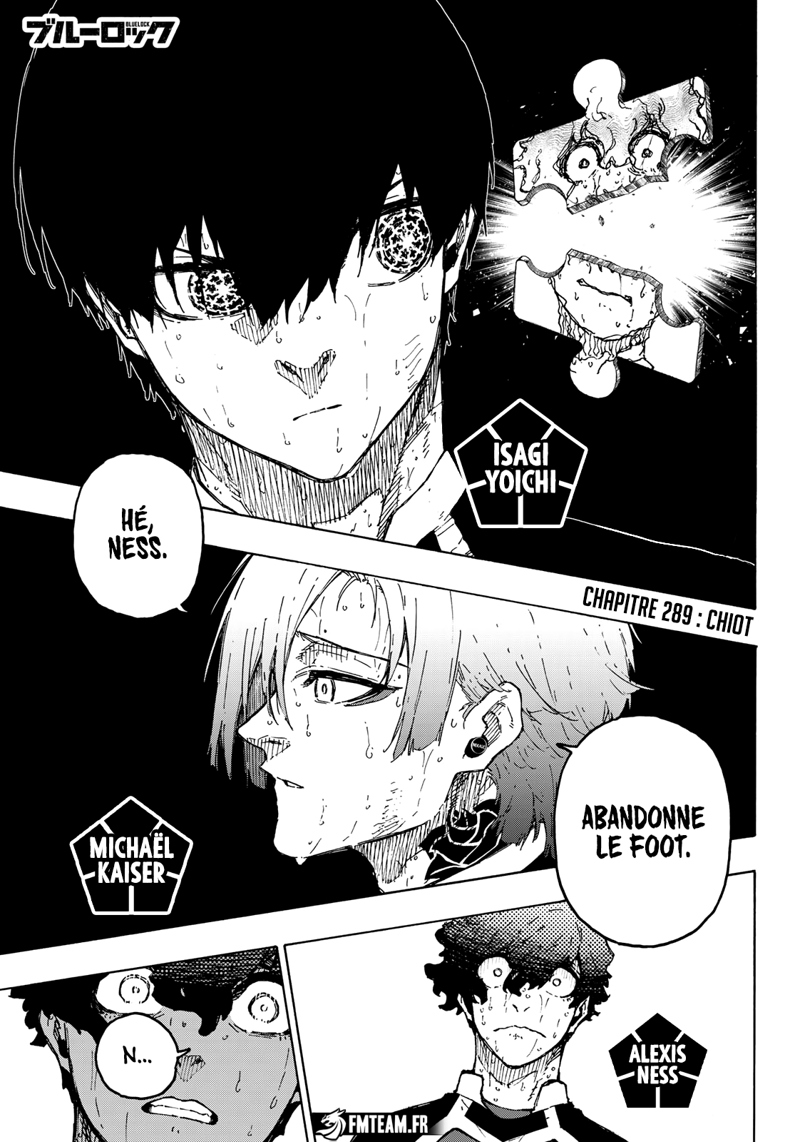 Blue Lock Chapitre 289 - Page 1