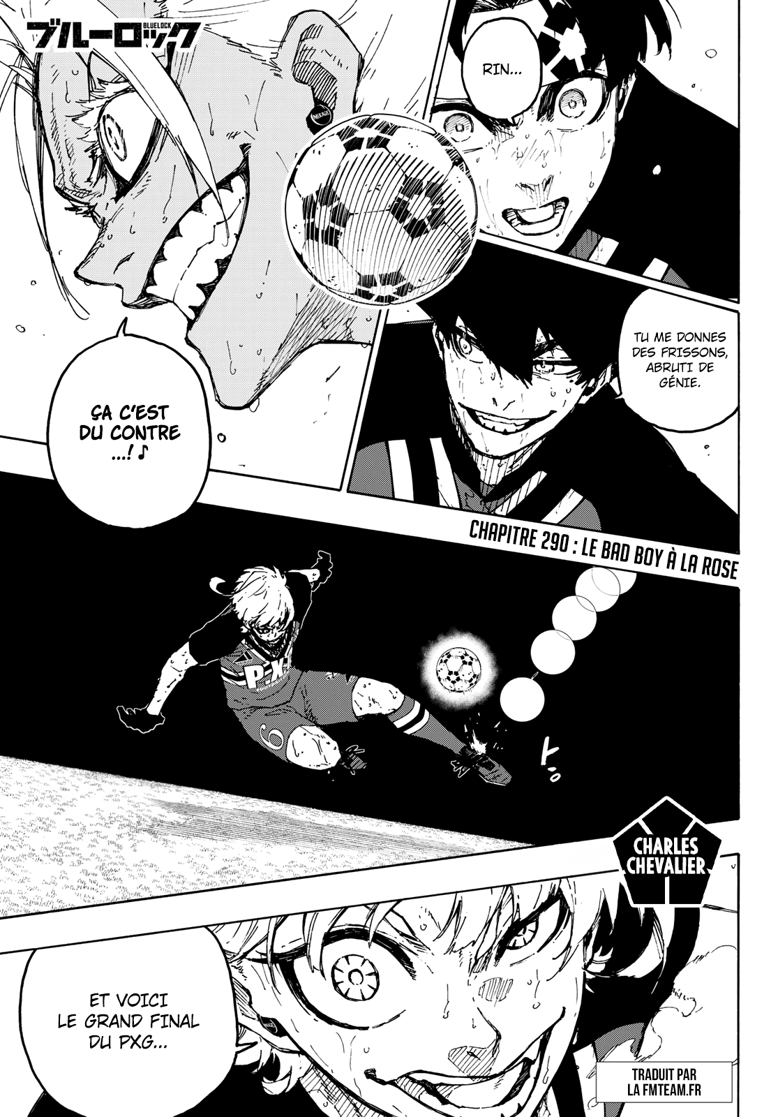 Blue Lock Chapitre 290 - Page 1