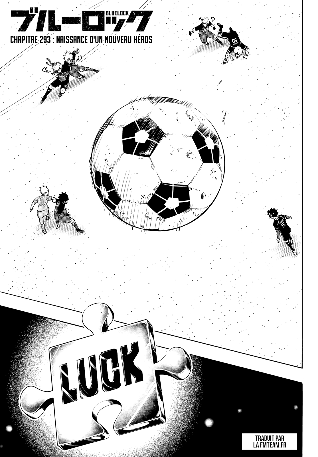 Blue Lock Chapitre 293 - Page 1