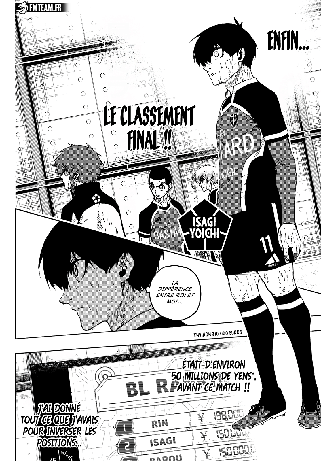 Blue Lock Chapitre 295 - Page 11