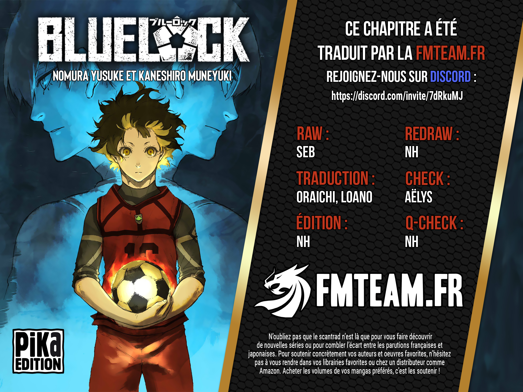 Blue Lock Chapitre 295 - Page 19