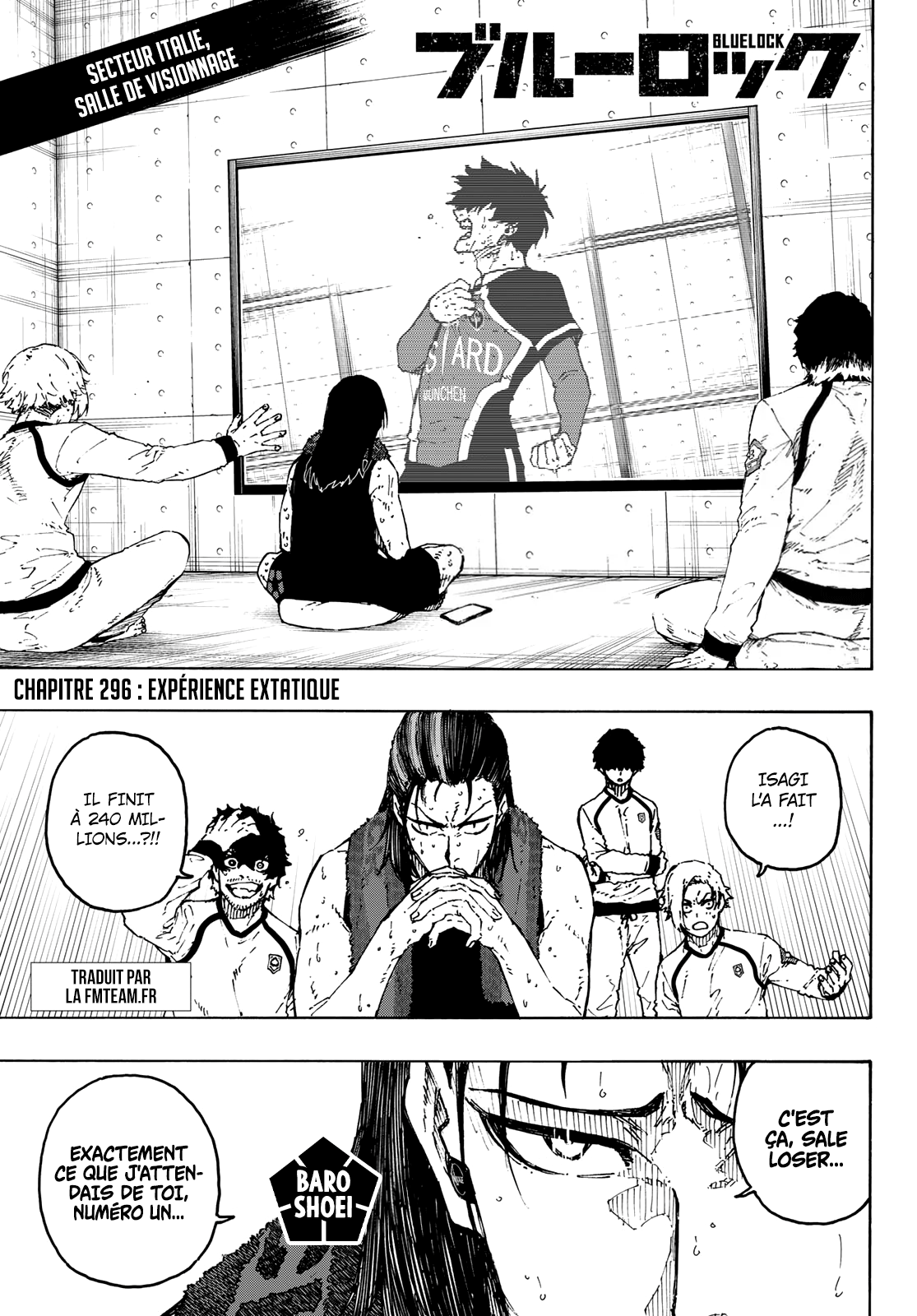 Blue Lock Chapitre 296 - Page 1
