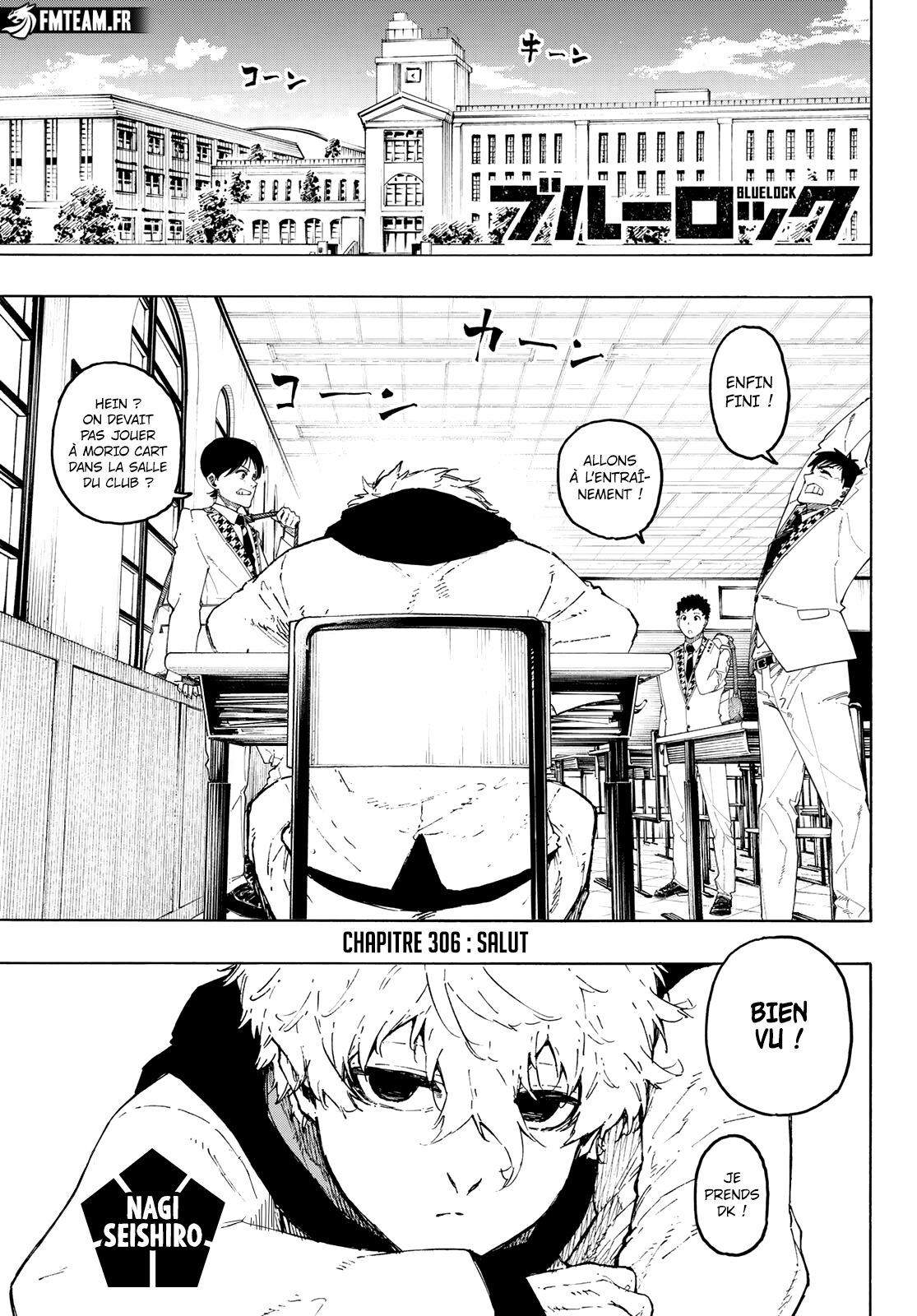 Blue Lock Chapitre 306 - Page 1