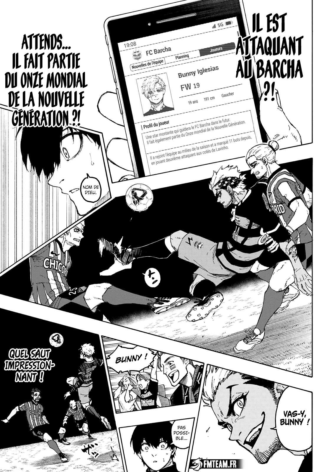 Blue Lock Chapitre 307 - Page 18
