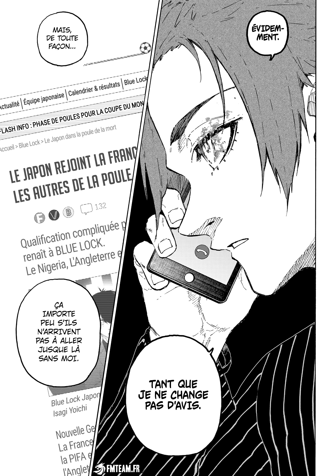 Blue Lock Chapitre 308 - Page 19